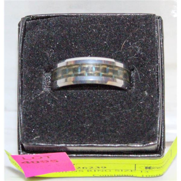 TUNGSTEN MENS RING SIZE 13