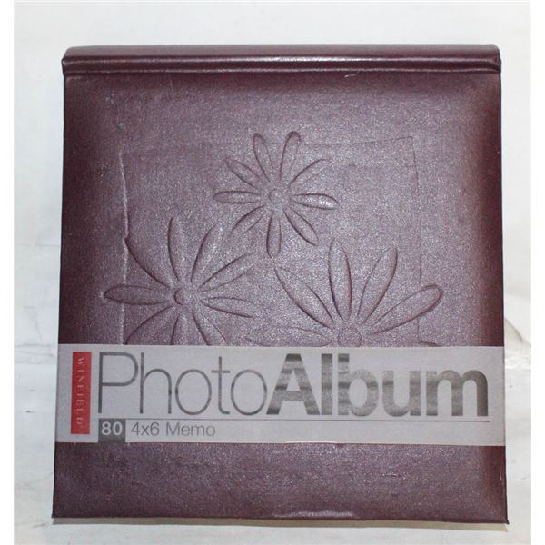 PHOTO ALBUM 4X6 80 MEMO