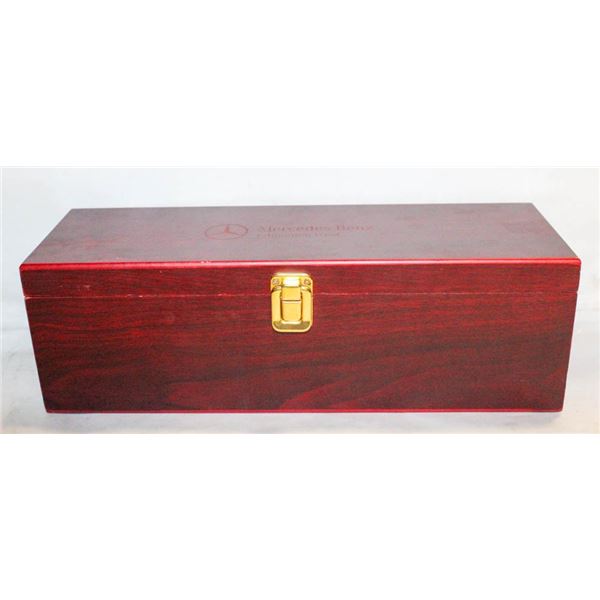 SOLID WOOD MERCEDES EDMONTON CUSHIONED BOX