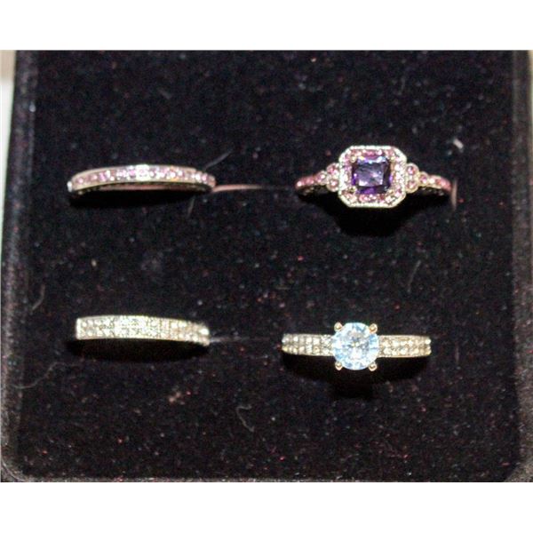 4PCS/SET RING SET SZ9