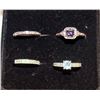 Image 1 : 4PCS/SET RING SET SZ9
