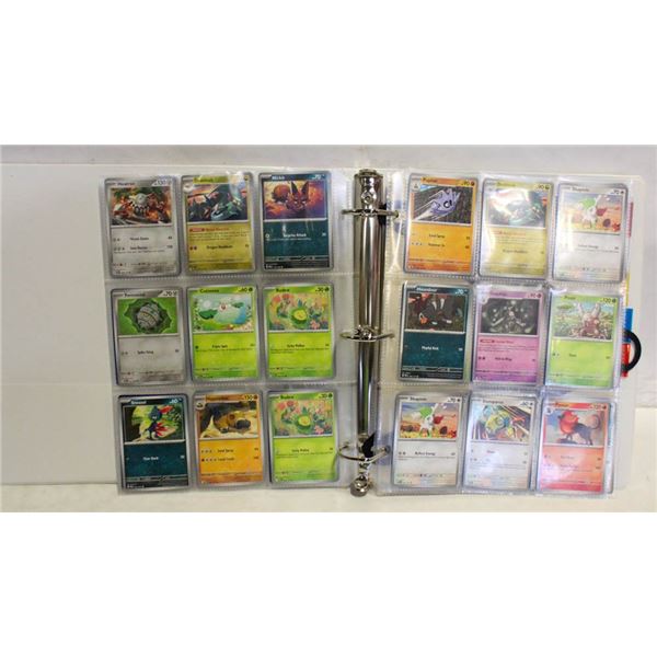 BINDER POKEMON COLLECTOR CARDS