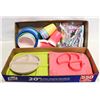 Image 1 : 2 FLATS OF BABY SILICON PLATES WITH CUPS/SPOONS/