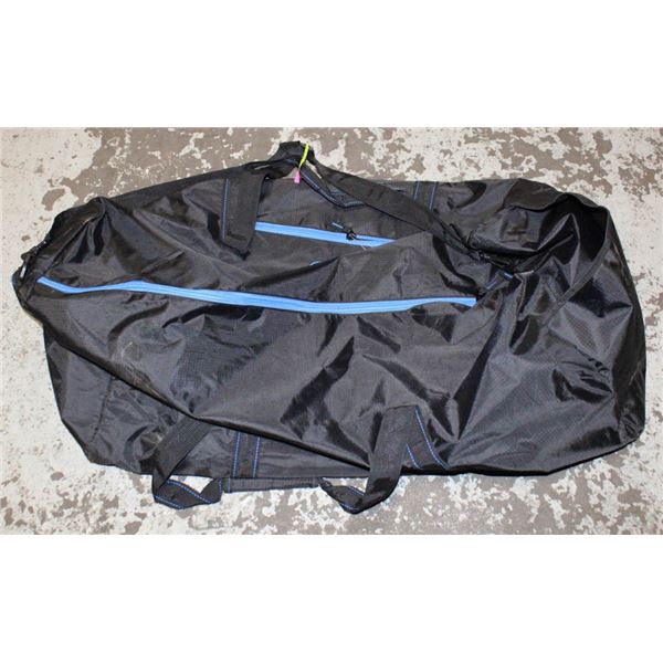 LARGE BLACK DUFFLE BAG