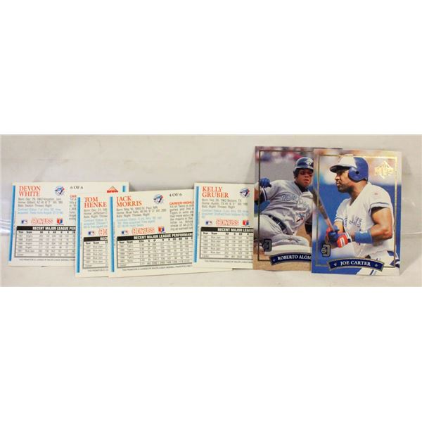 1-6 COMPLETE BLUE JAYS MCDONALDS MVP