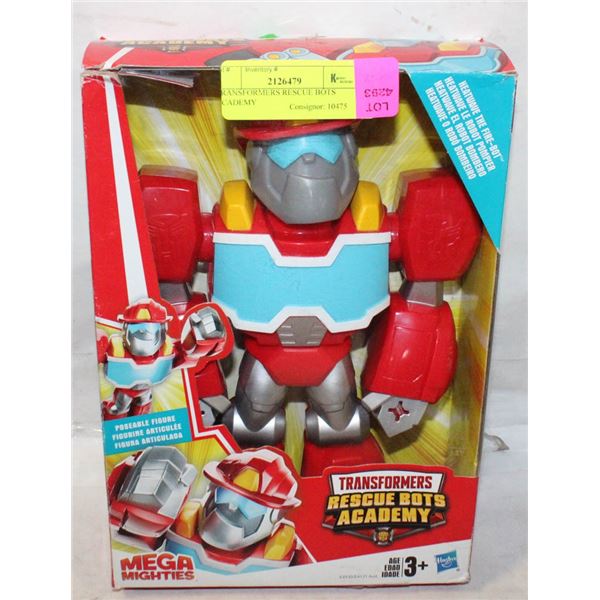 TRANSFORMERS RESCUE BOTS ACADEMY