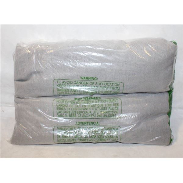 GREY CURTAINS 48”X 88” EACH 2 PANELS