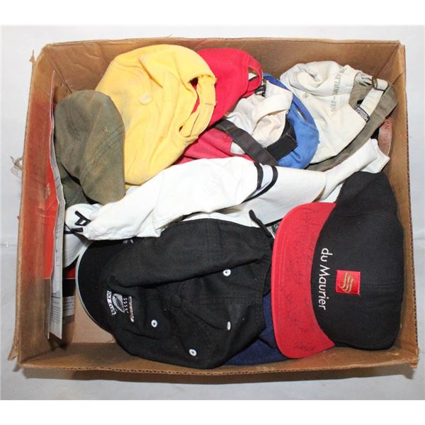 18 VINTAGE HATS INCLD. SIGNED DE MAURIER CLASSIC