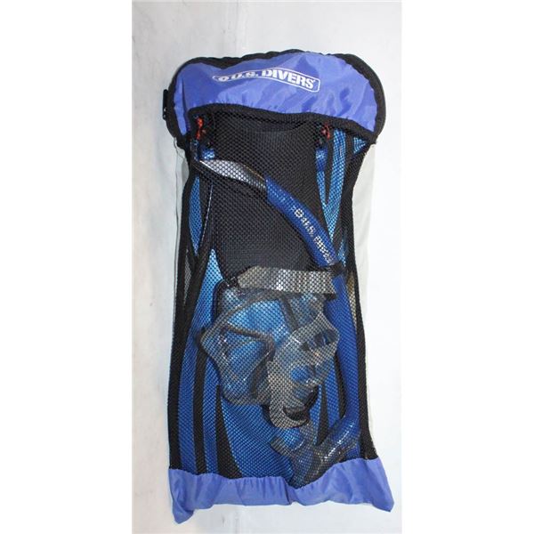 U.S. DIVERS SNORKLE SET