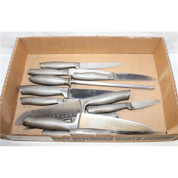 QUALITY J.A. HENKELS COMPLETE KNIFE SET