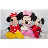 Image 1 : PAIR OF MINNIE MOIUSE STUFFIES