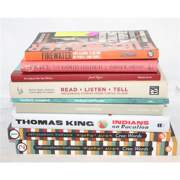 PACKAGE OF INDIGENOUS THEMED BOOKS OR ARTISTS