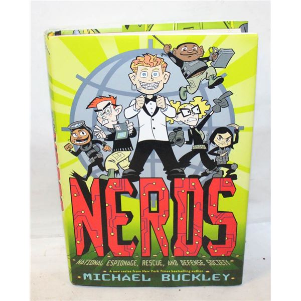 "NERDS" HARDCOVER BOOK- AUTHOR MICHAEL BUCKLEY