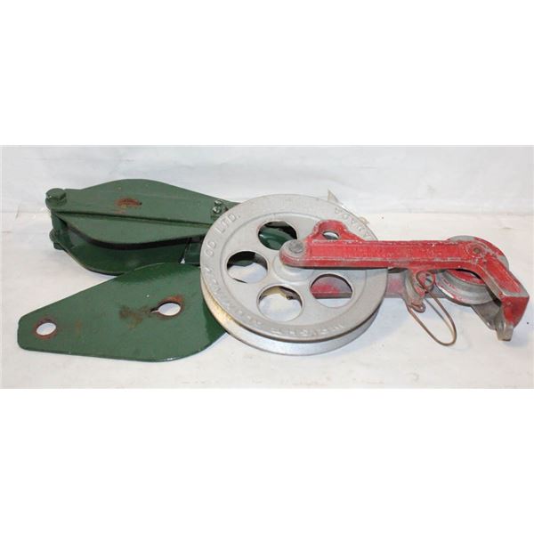 HEAVY DUTY HOOK/PULLEY ASSORTED