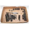 Image 1 : VINTAGE TAP&DIE THREADING TOOLS ASSORTED 25+PC LOT