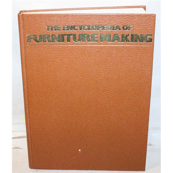 1979 ENCYCLOPEDIA OF FURNITURE MAKING BOOK