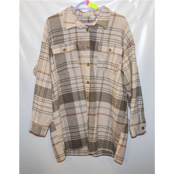 LADIES NOISY MAY SZ L JACKET SHIRT