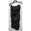 Image 1 : BLACK  MED GRAD DRESS - LE CHATEAU