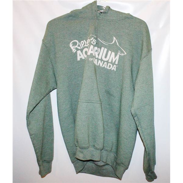 MENS MED "RIPLEYS AQUARIUM OF CANADA" GREEN HOOD