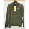 Image 1 : MEN'S NORTH FACE 1/4ZIP GREEN FLEECE SIZE M