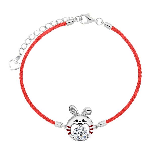 GRA CERTIFIED LUCKY RABBIT SYLE BRACELET