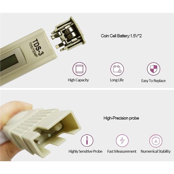 NEW TDS WATER QUALITY TEST METER