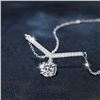 Image 2 : 1CT GRA CERTIFIED ROUND BRILLIANT 925S NECKLACE