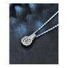 Image 4 : 1 CT GRA CERTIFIED ROUND BRILLIANT 925S NECKLACE