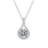 Image 3 : 1 CT GRA CERTIFIED ROUND BRILLIANT 925S NECKLACE