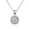 Image 4 : 1 CT GRA CERTIFIED ROUND BRILLIANT 925S NECKLACE