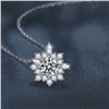 Image 1 : 1 CT GRA CERTIFIED ROUND BRILLIANT 925S NECKLACE