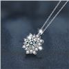 Image 2 : 1 CT GRA CERTIFIED ROUND BRILLIANT 925S NECKLACE