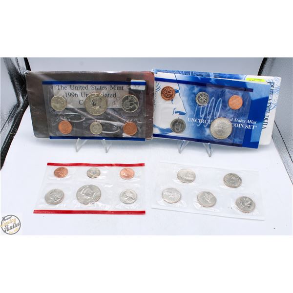 1996 USA P,D UNC COIN SET + 1999 USA PHILADELPHIA