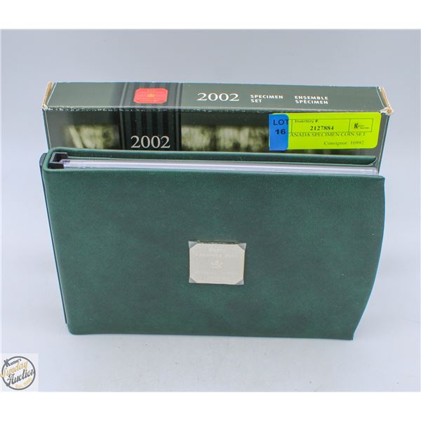 2002 CANADA SPECIMEN COIN SET