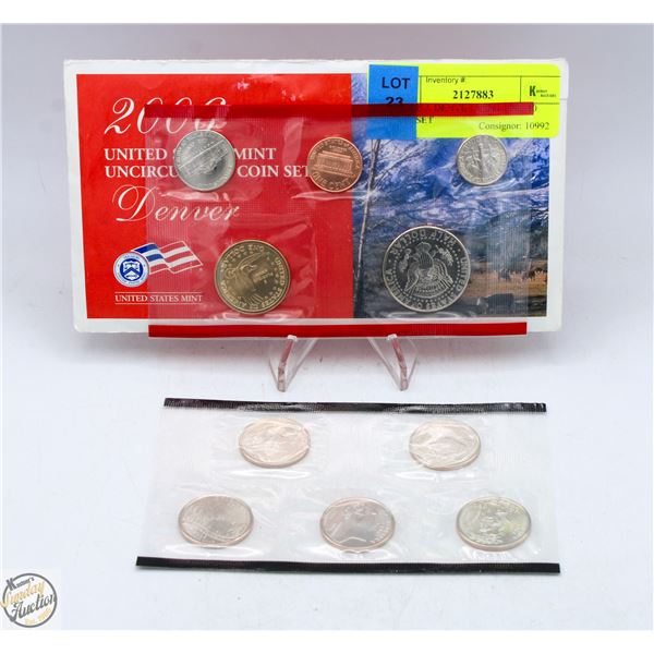 2006 USA DENVER MINT UNC 10 COIN SET