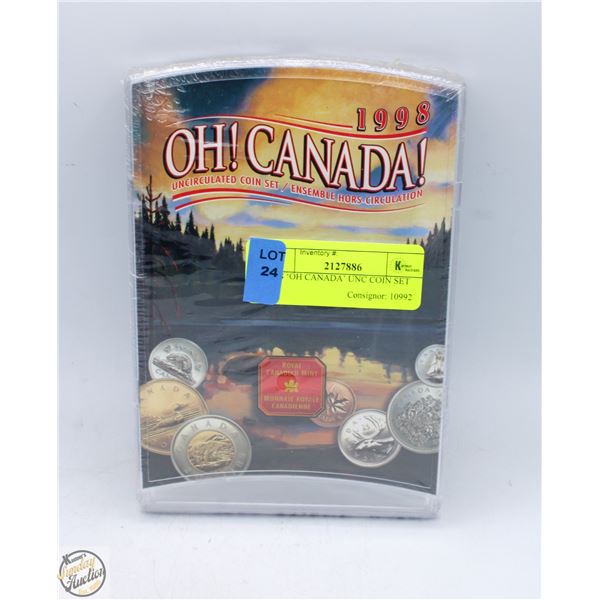 1998 ‘OH CANADA’ UNC COIN SET