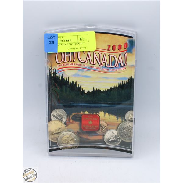 2000 ‘OH CANADA’ UNC COIN SET