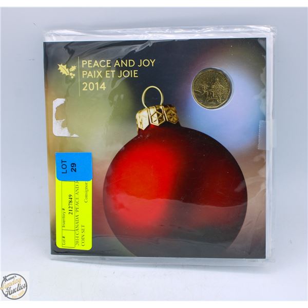 2014 CANADA ‘PEACE AND JOY’ COIN SET