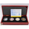 Image 1 : 2010 USA JFK HALF DOLLAR 4 COIN SET
