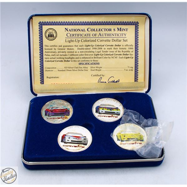 1908-2008 100TH ANNIVERSARY NCM LIGHT UP CORVETTE