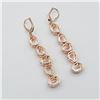 Image 2 : ROSE GOLD PLATED STERLING SILVER NATURAL