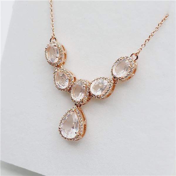 ROSE GOLD PLATED STERLING SILVER NATURAL