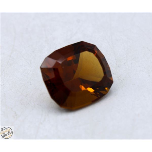 30.10CT FANCY RECT. MODIFIED CUT NATURAL CITRINE