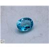 Image 1 : 23.54CT OVAL NATURAL CUT BLUE TOPAZ