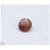 Image 1 : 3.47CT ROUND CUT NATURAL OREGON SUNSTONE (ORANGE)