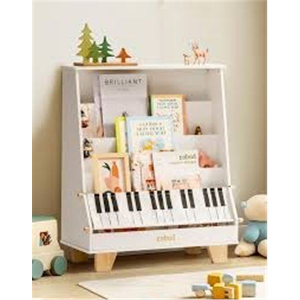 BRAND NEW ROBUD PIANO BOOKSHELF WHITE