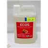 Image 1 : 3.79L ECOS PLANT POWERED DISH SOAP GRAPEFRUIT