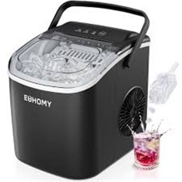 NEW W BOX EUHOMY COUTERTOP ICE MAKER MACHINE