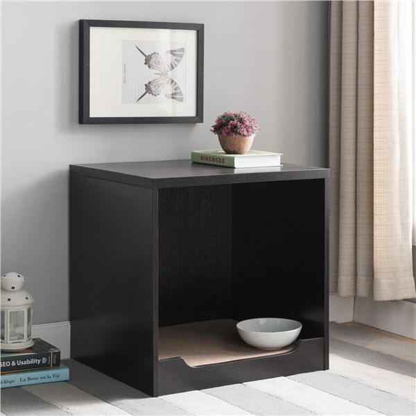 BRAND NEW ID USA PET END TABLE IN RED COCOA