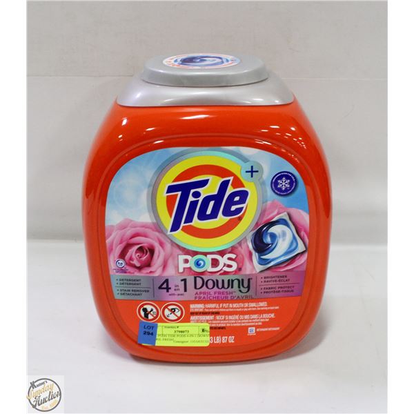 102 PODS TIDE PODS 4-IN-1 DOWNY APRIL FRESH